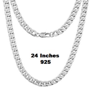 Export Quality Italian 925 Silver Chain 28.90 Gram With lab Repot
