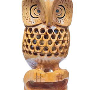 Wooden owl for Vastu